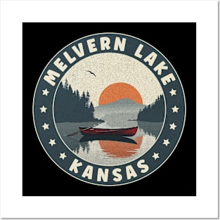 Melvern Lake Kansas Sunset Posters and Art